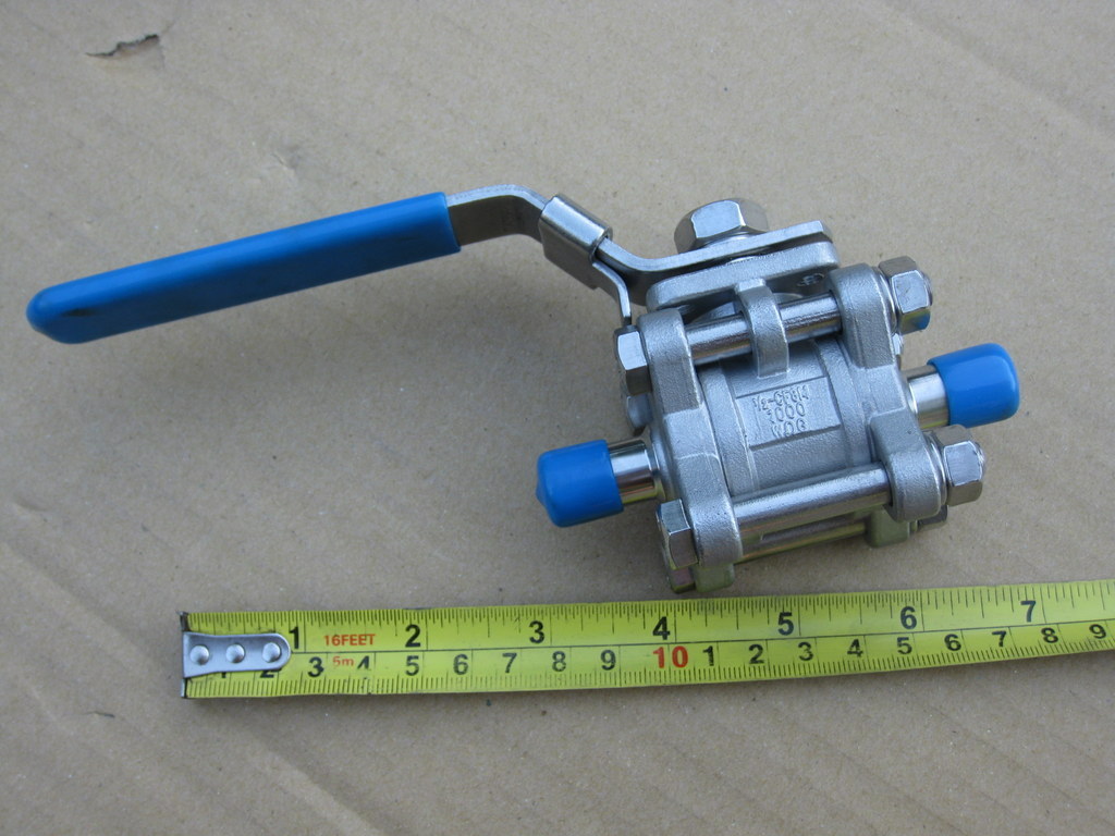Swagelock ½-CF8M 1/2” Stainless Ball Valve Dia. Port 1000 WOG CF8M ½” O.D.