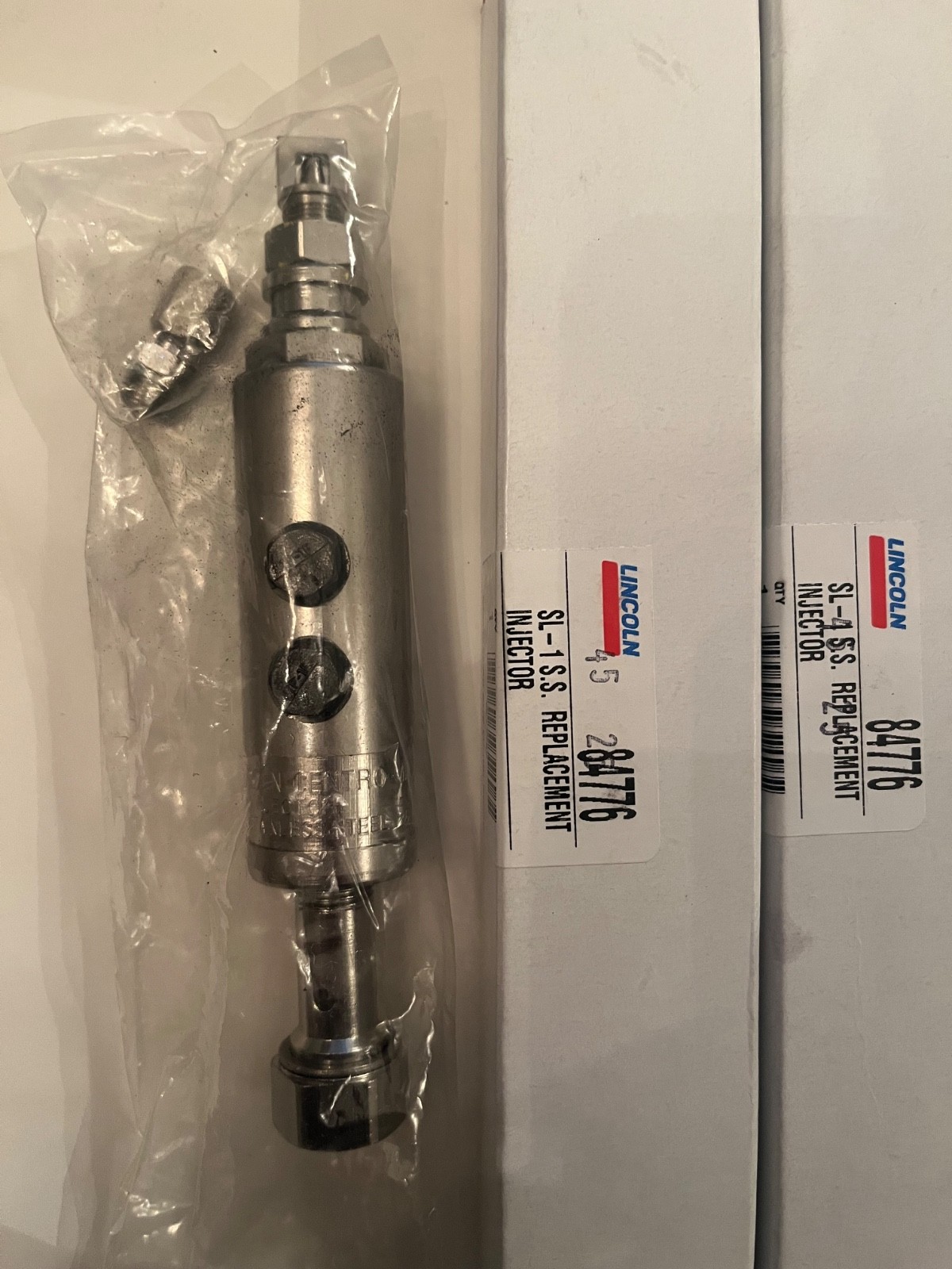 NEW LINCOLN 84776 S.S. REPLACEMENT INJECTOR SL-1