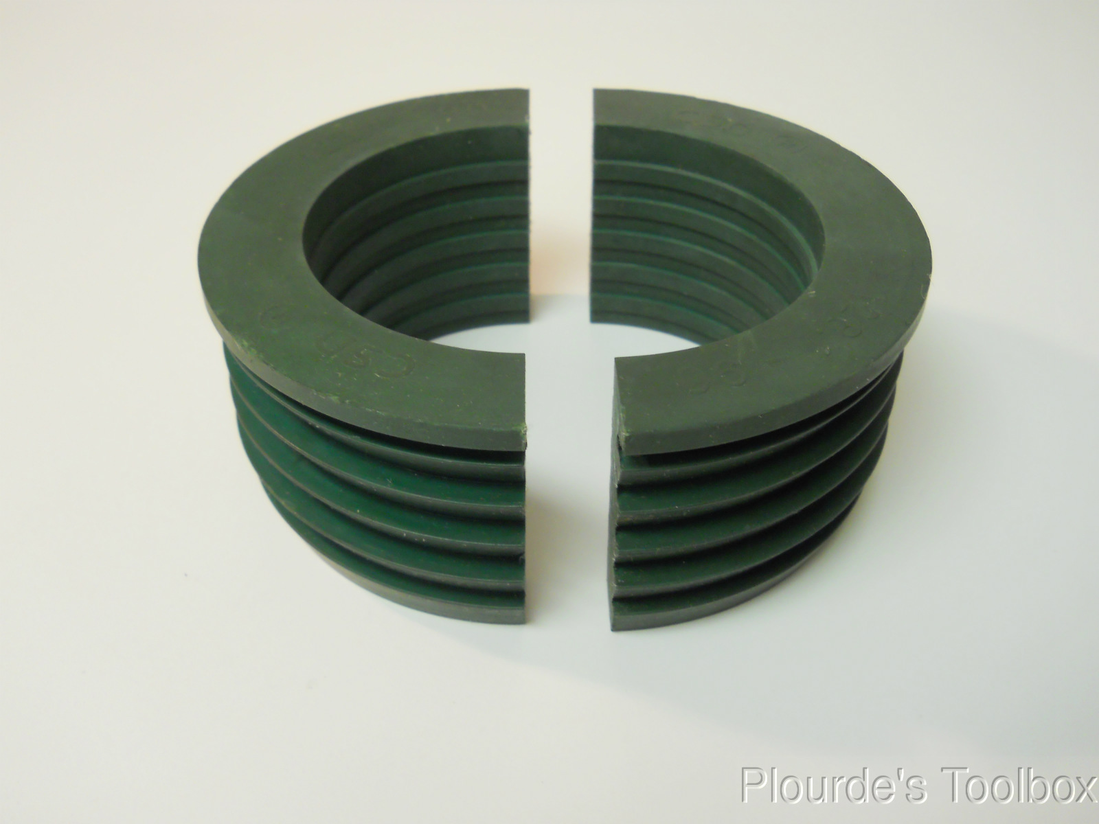 5″ CSD Beeseal Fire Resistant Rubber Marine Bulkhead Circular Plug 128.1 x 90 mm