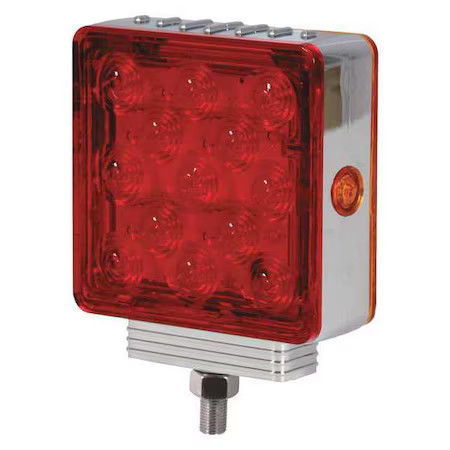 Maxxima M42361r/Y-A Spot Light, 1-51/64″ D, Led, Amber/Red