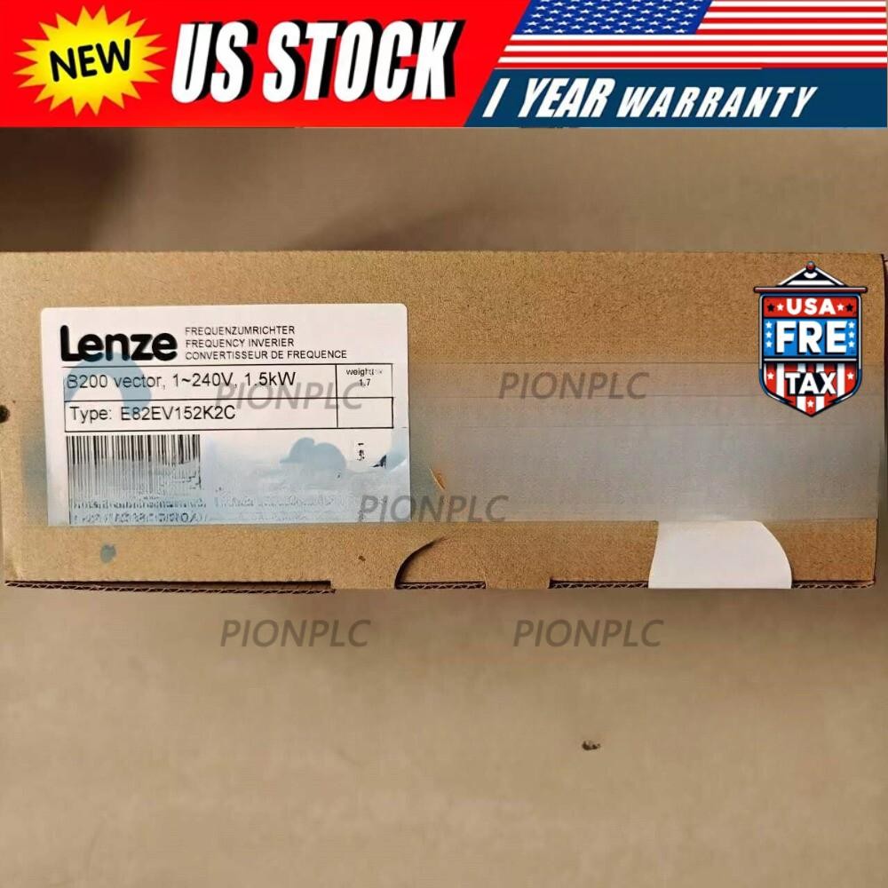US Free TAX 1PC NEW LENZE E82EV152K2C E82EV152K-2C LENZE FREQUENCY INVERTER