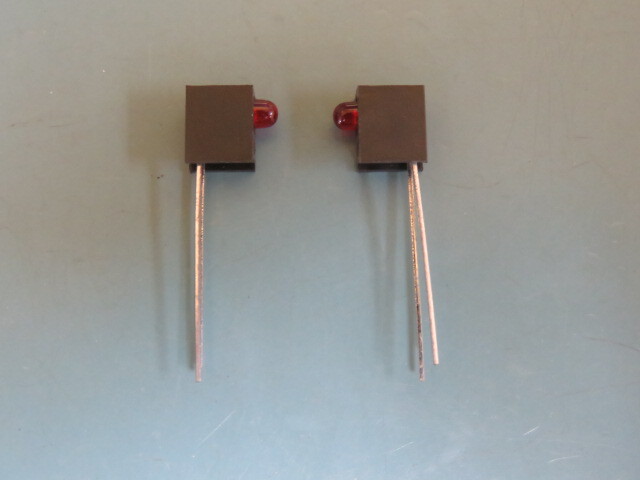 HP HLMP-1301-010 Qty of 9 per Lot LED RED RA HI EFF
