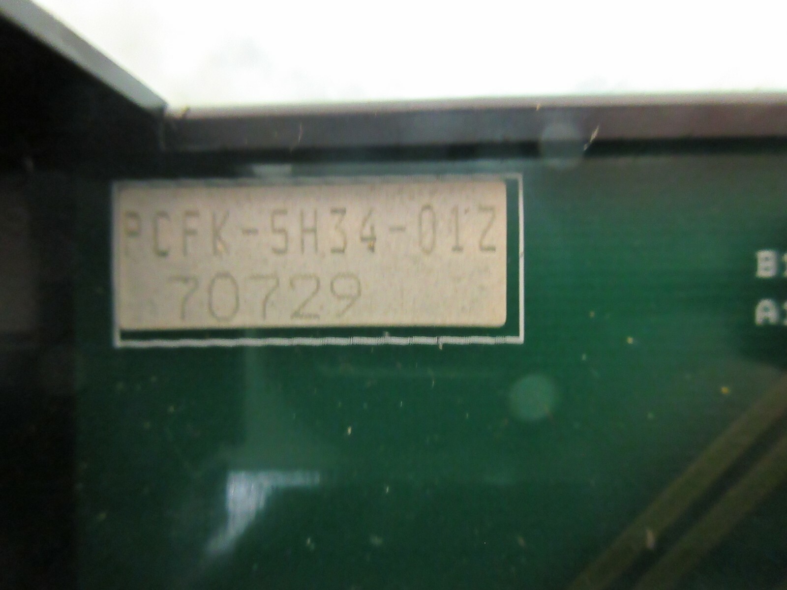 TOGI TOYOGIKEN BOARD TRAY PCFK-5H34-01Z 012 70729 PCK-A60 HITACHI SEIKI