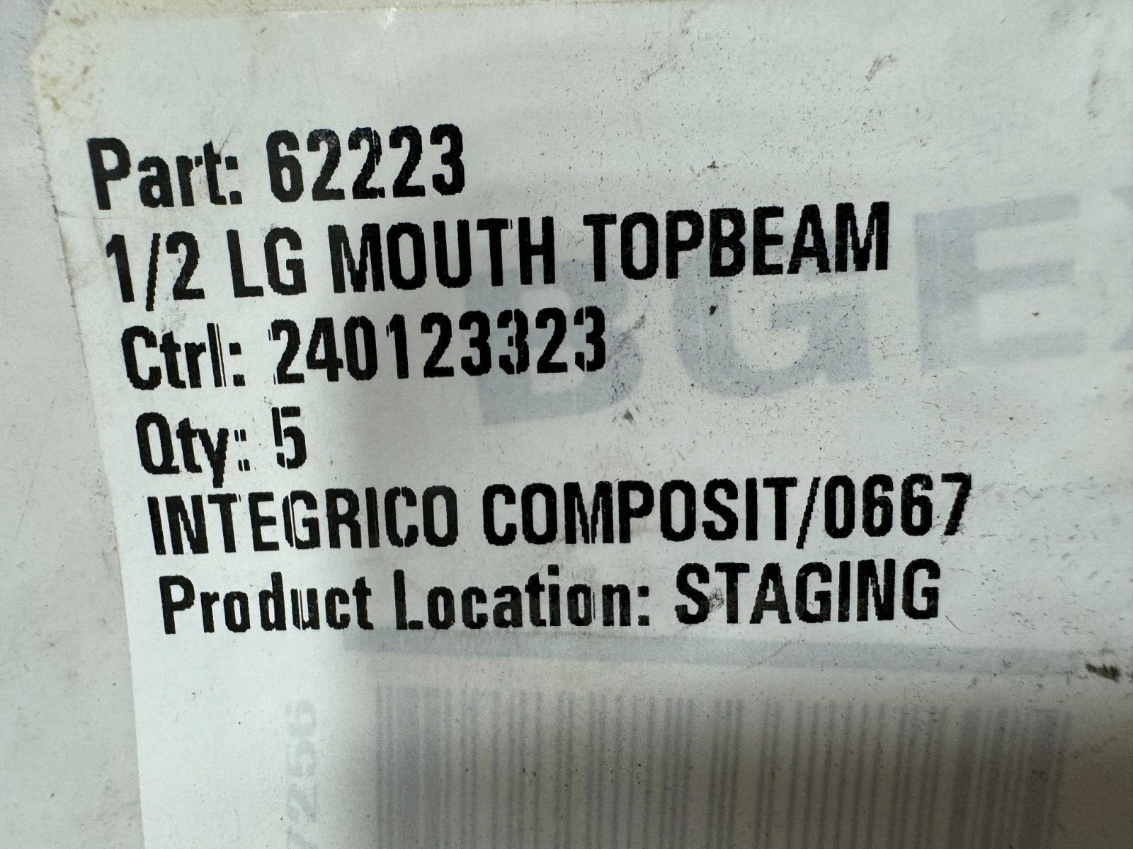Fastenal 62223 – 1/2-13″ Plain Finish Wide (1-1/4) Throat Univ Top Beam Clamp