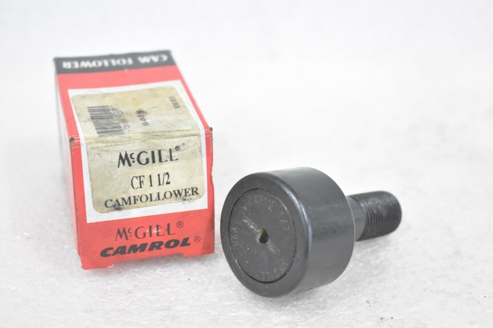 MCGILL CAMROL CF 1 1/2 CAM FOLLOWER BEARING 1.5″ ROLLER DIA. .875″ ROLLER WIDTH