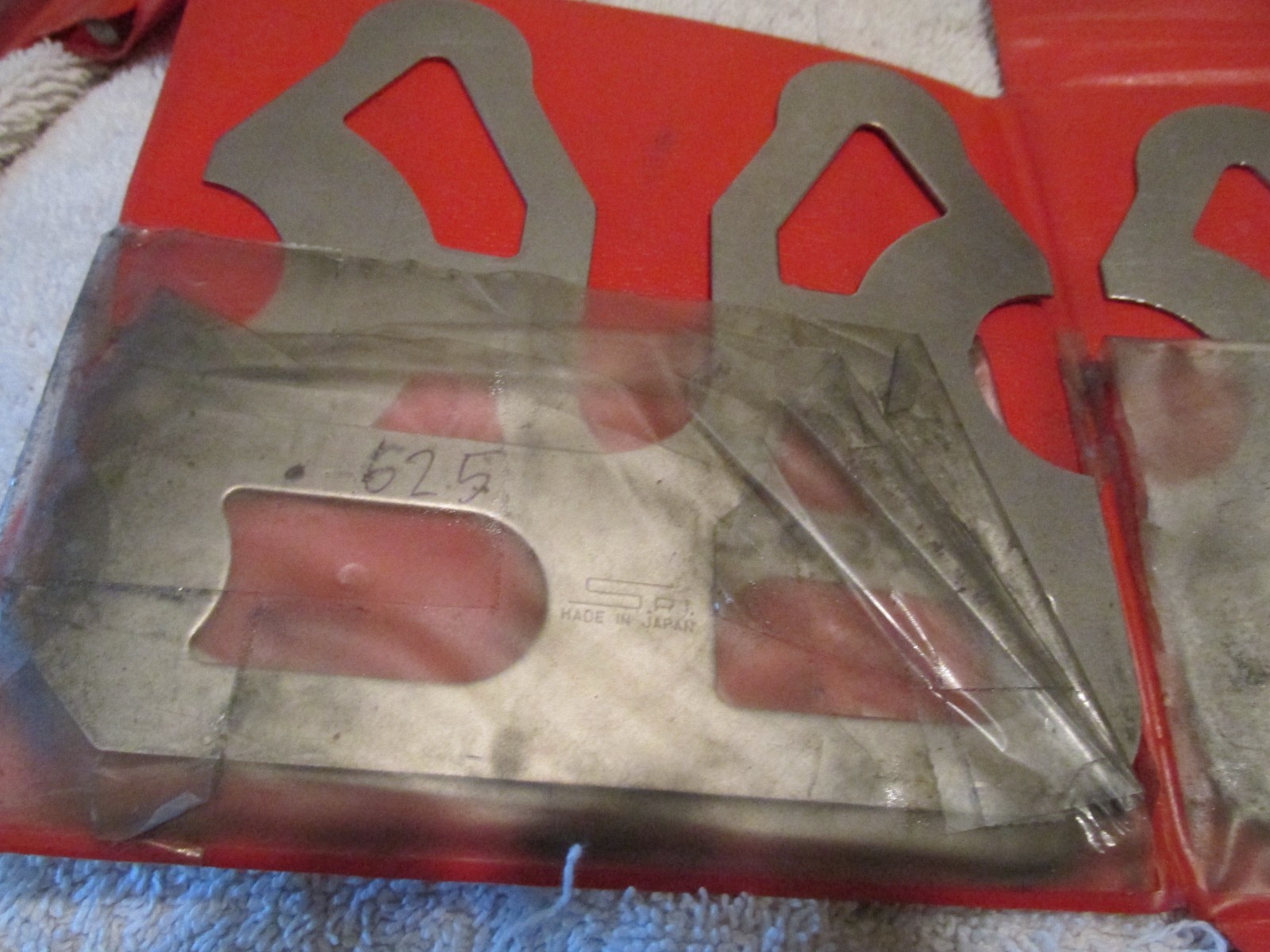 SPI 30-685-2 Radius Gage 8 Piece Set: Stainless Steel, 9/16″ to 1″ Radius USED +