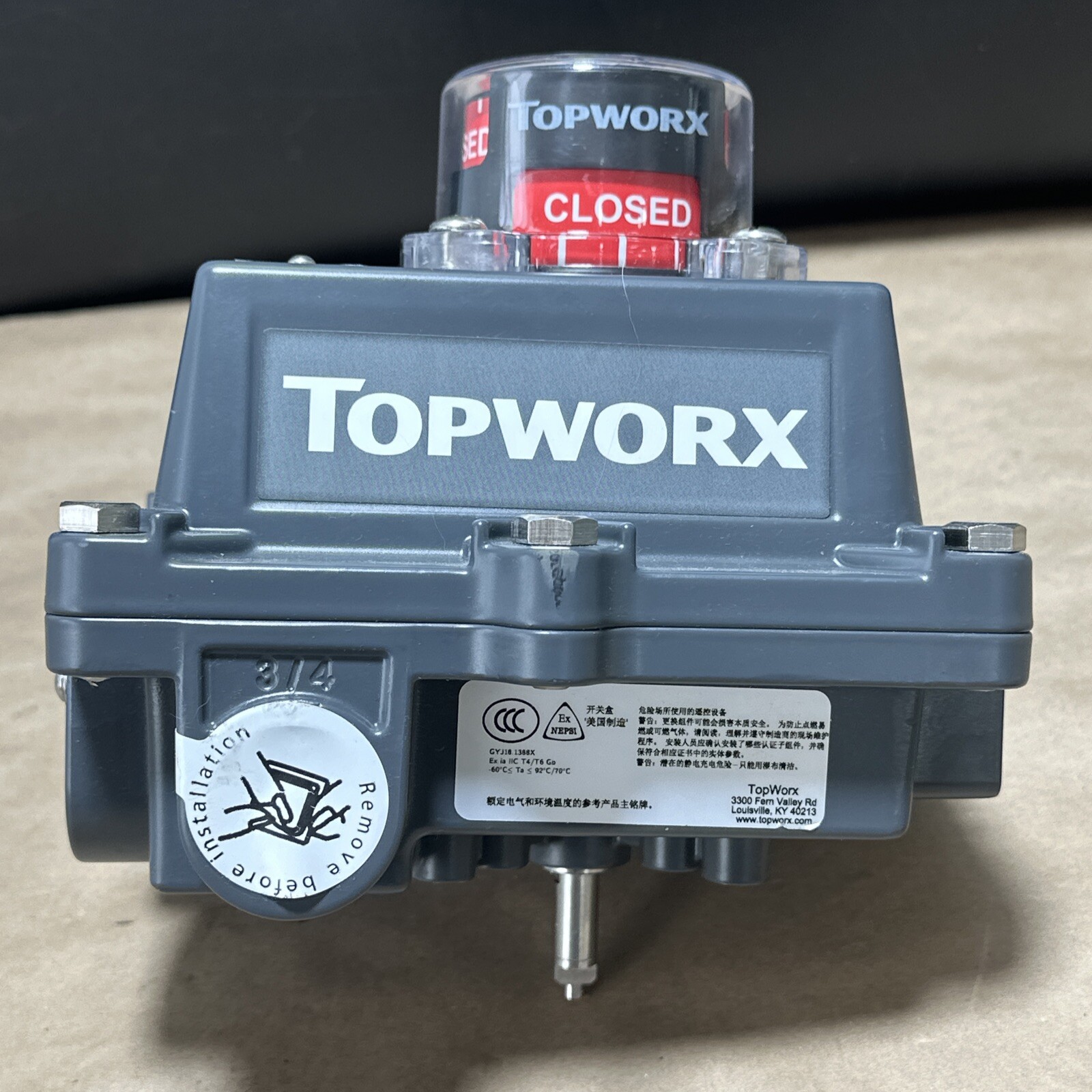 NEW WITHOUT BOX- TOPWORX DXP-M20GNEB GO Switch DXP Series Switchbox || WARRANTY!