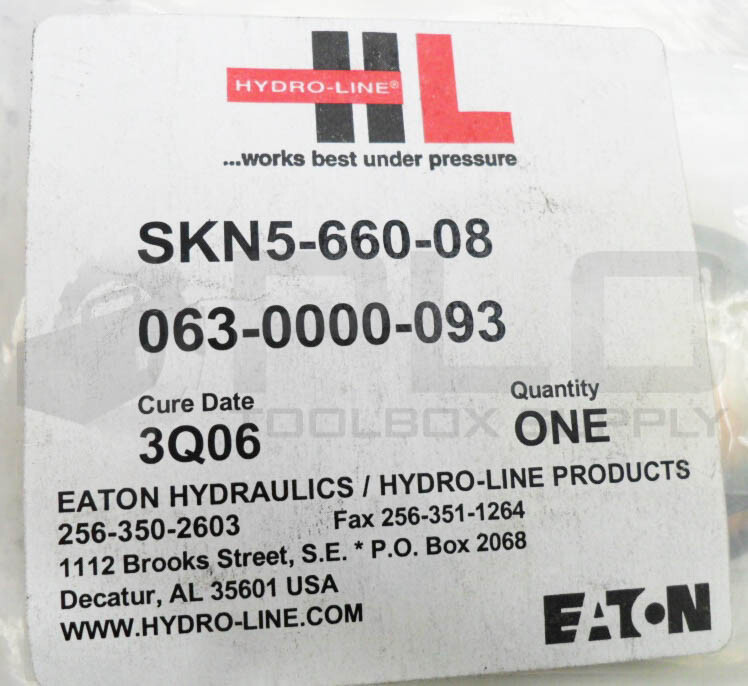 LOT OF 3 SEALED NEW EATON HYDROLINE SKN5-660-08 SEAL KIT