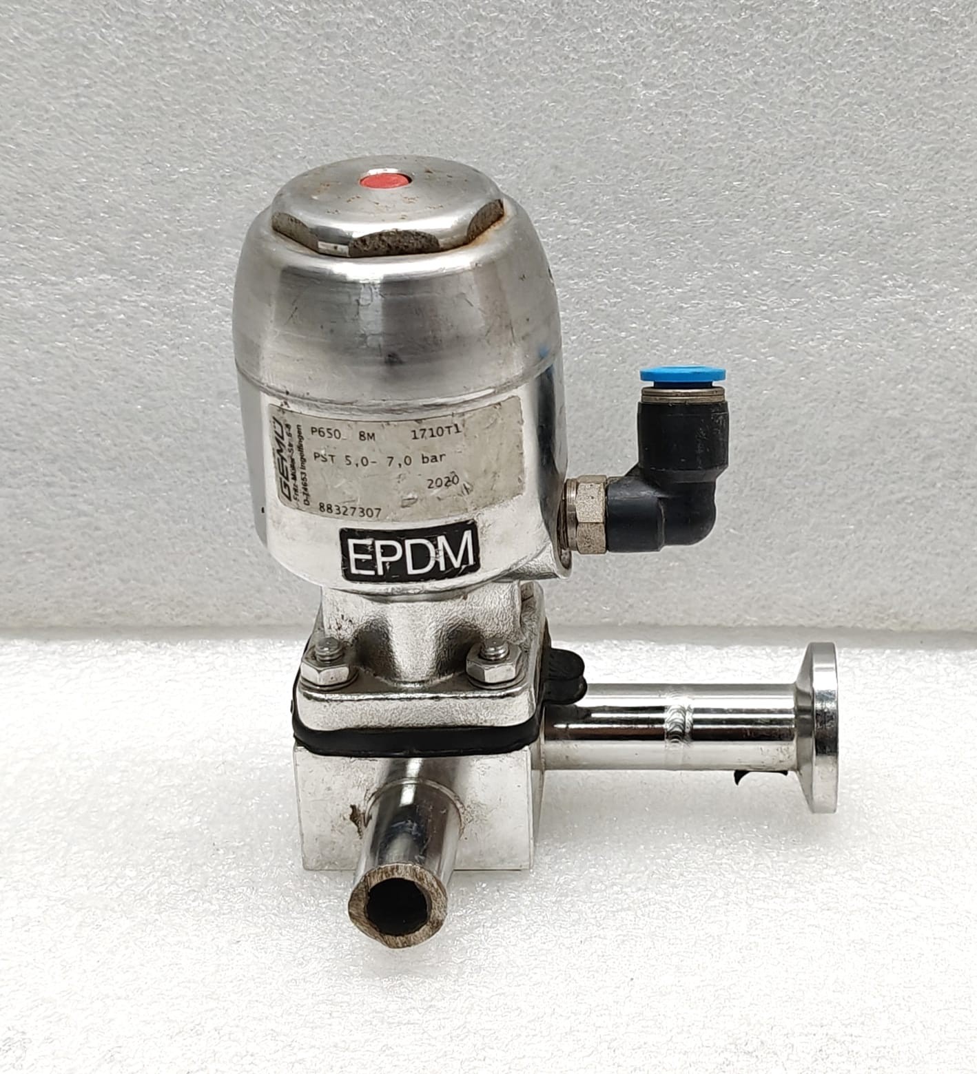 GEMU P650 8M 1710T1 – D74653 INGEIFINGEN 88327307 – P600M 03-01 T1 41 1537 VALVE