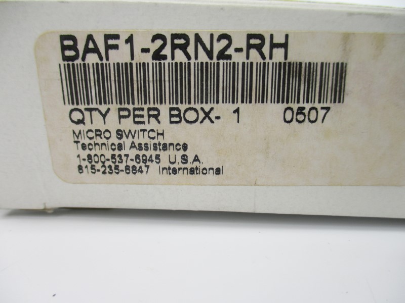 HONEYWELL BAF1-2RN2-RH 480VAC 20A NSMP