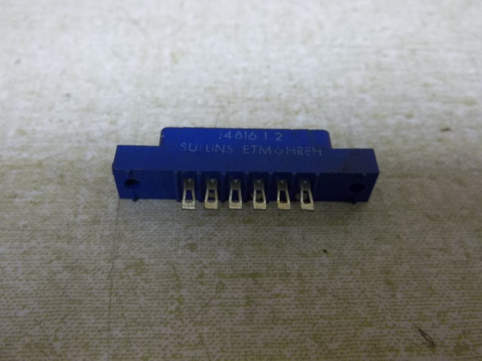NEW Sullins 14816-1-2 Lot of 3 Connectors ETM6HREH *FREE SHIPPING*
