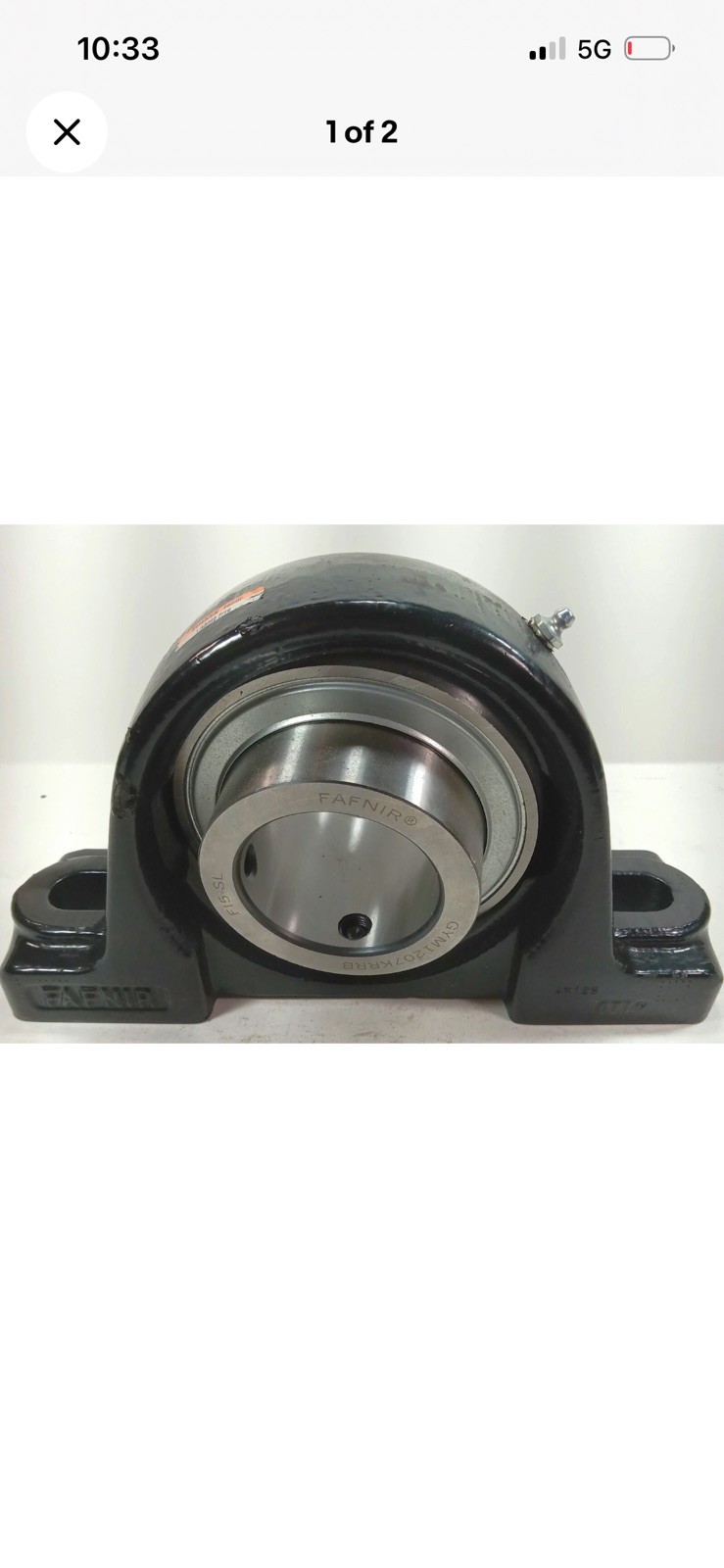 1 NEW TIMKEN YASM2 7/16 2 BOLT PILLOW BLOCK BEARING