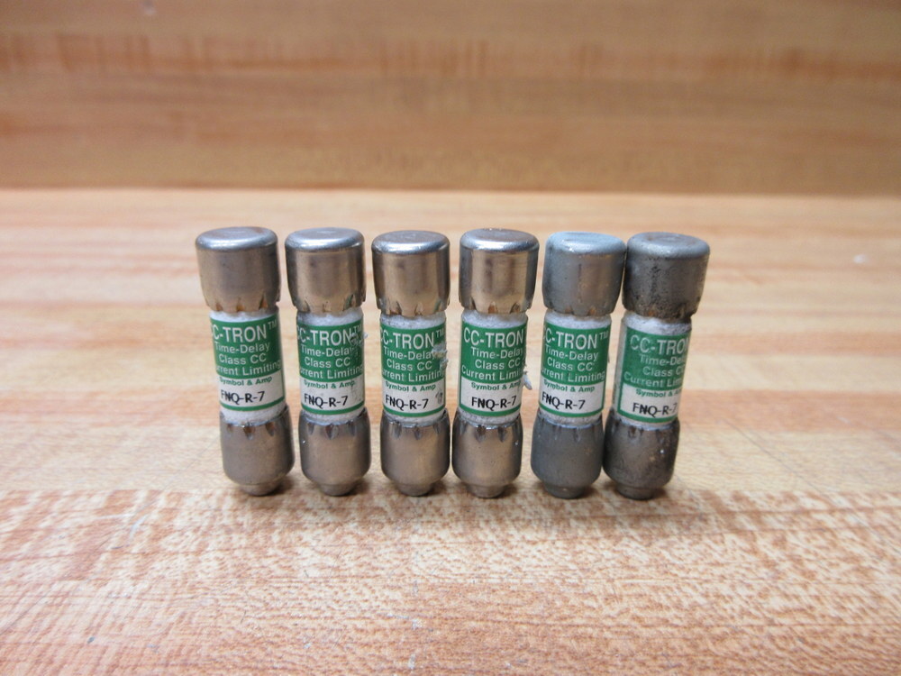 Buss FNQ-R-7 Bussmann Fuse Cross Ref 4TWL2 (Pack of 6)