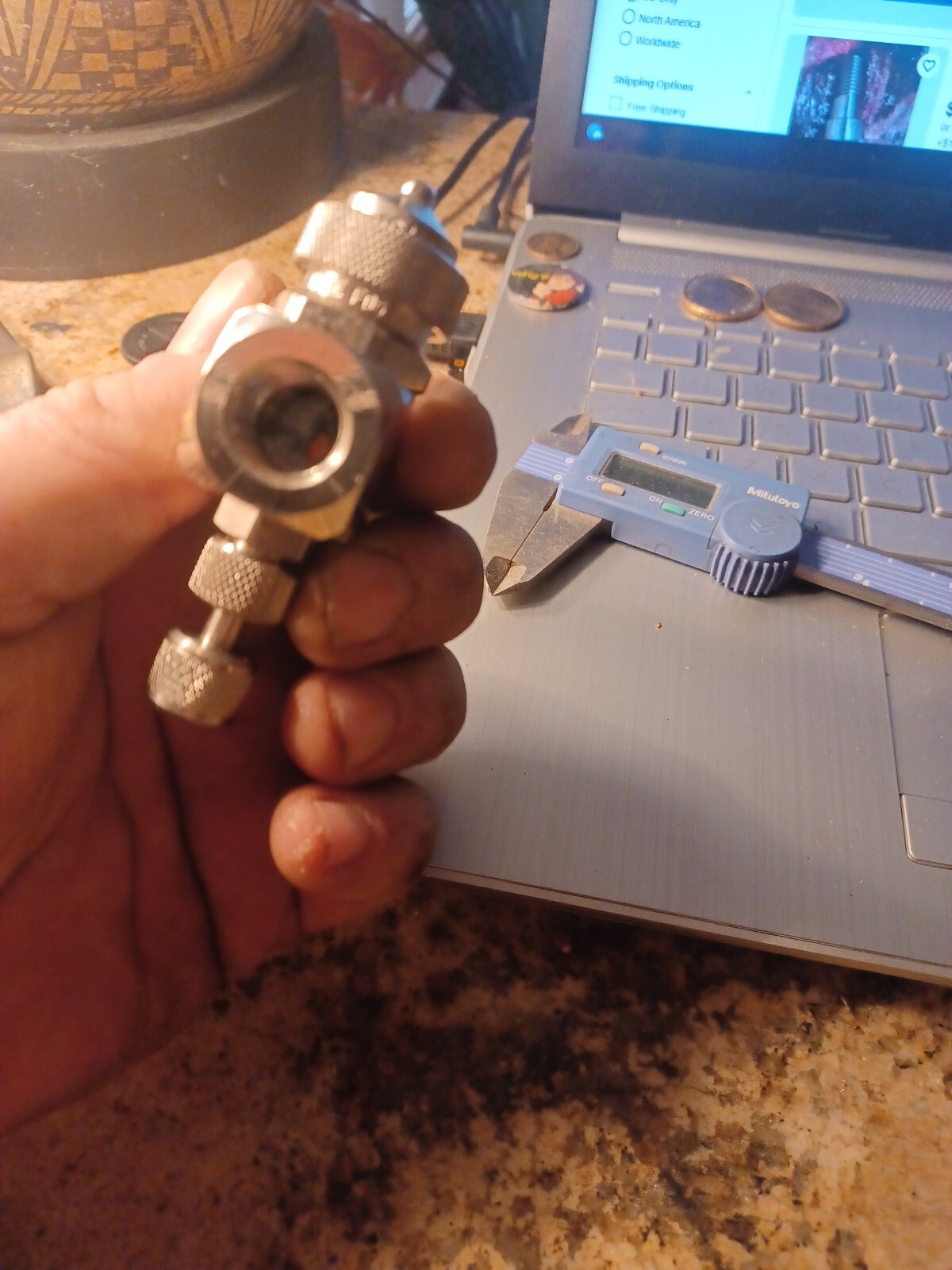 3 MAXX Atomizing Nozzle Stainless 1/4″ JJB Adjustable Misting