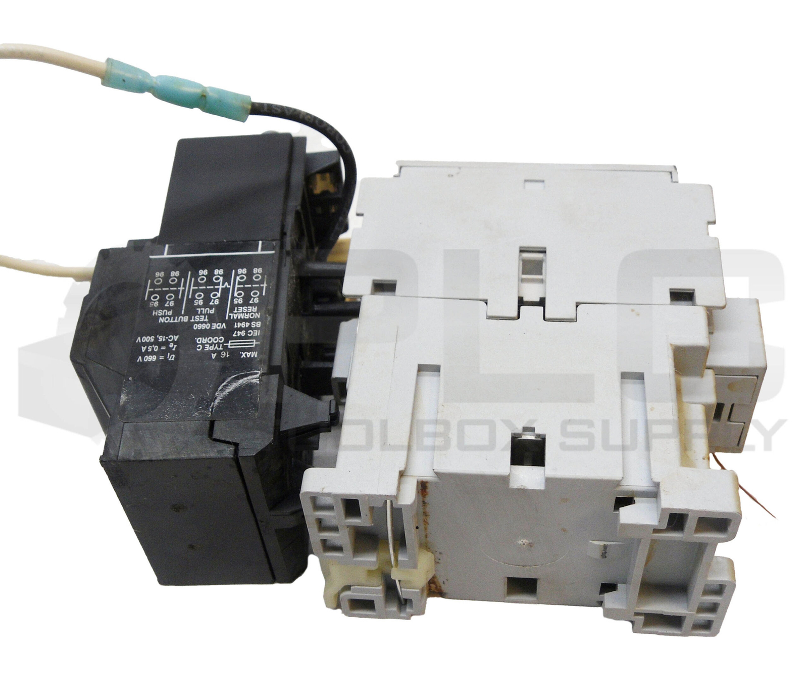 ALLEN BRADLEY 100-C09*10 /A CONTACTOR W/ 193-BSB /B OVERLOAD RELAY