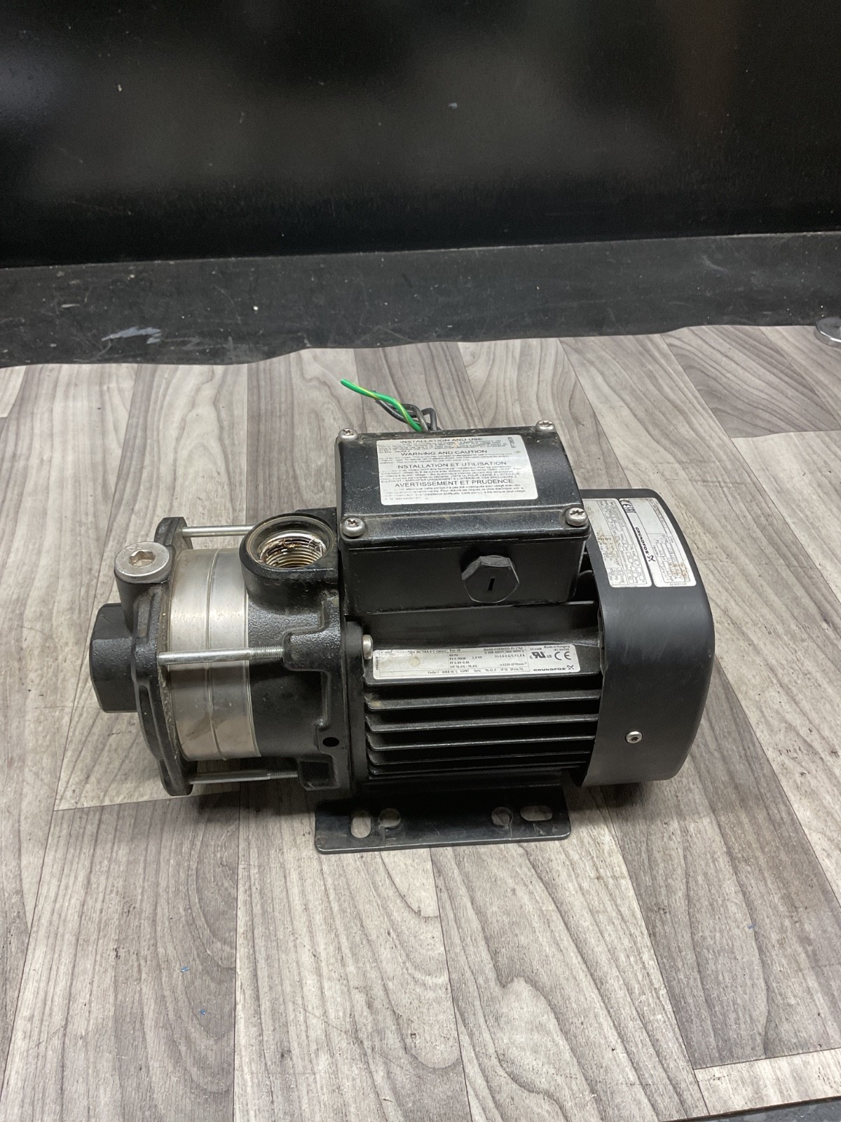 GRUNDFOS ML 71BA-E-C-CMS1C Coolant Pump Motor #4012B128PR3