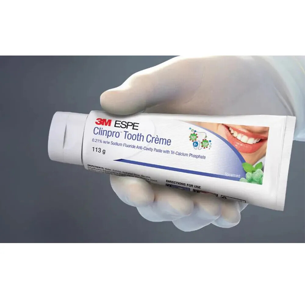 5X 3M ESPE Clinpro Tooth Creme Toothpaste Spear Mint Anti-Cavity. FS.