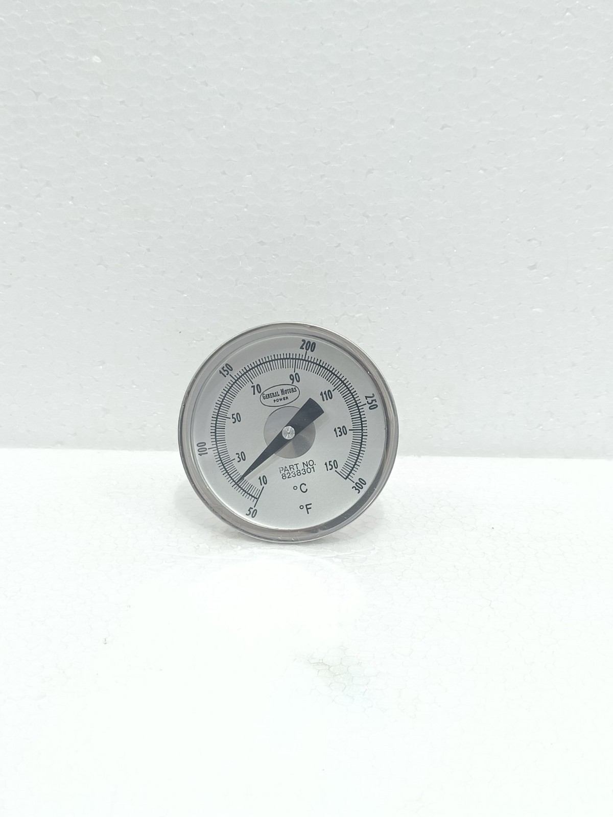 GENERAL MOTORS POWER TEMPERATURE GAUGE 8238301 INDUSTRIAL BI-METAL THERMOMETER