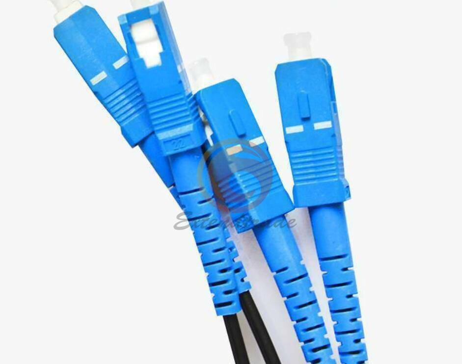 150M Outdoor SC-SC Duplex FTTH Drop Patch Cord G657 Fiber Optic Cable Jumper