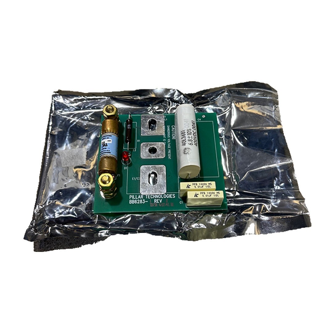 NEW PILLAR TECHNOLOGIES BB6283-1 / BB62831 REV. B SNUBBER CONTROL BOARD