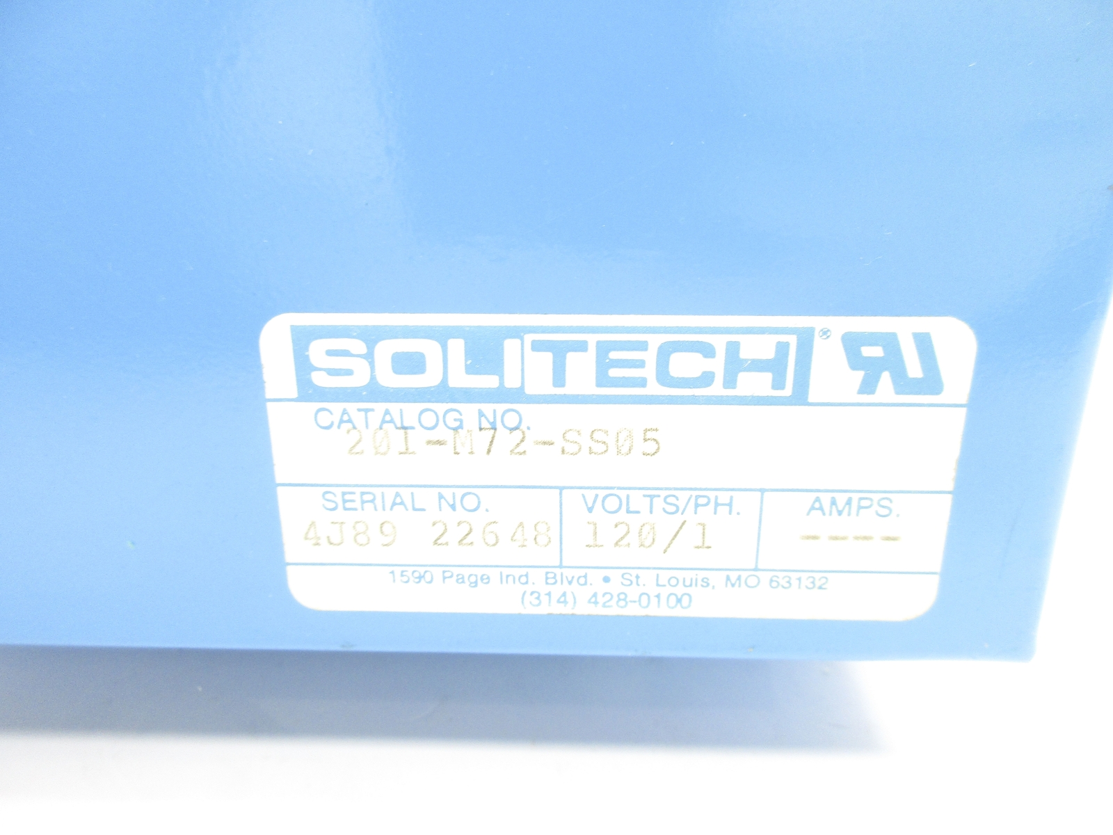 SOLITECH 201-M72-SS05 NSNP