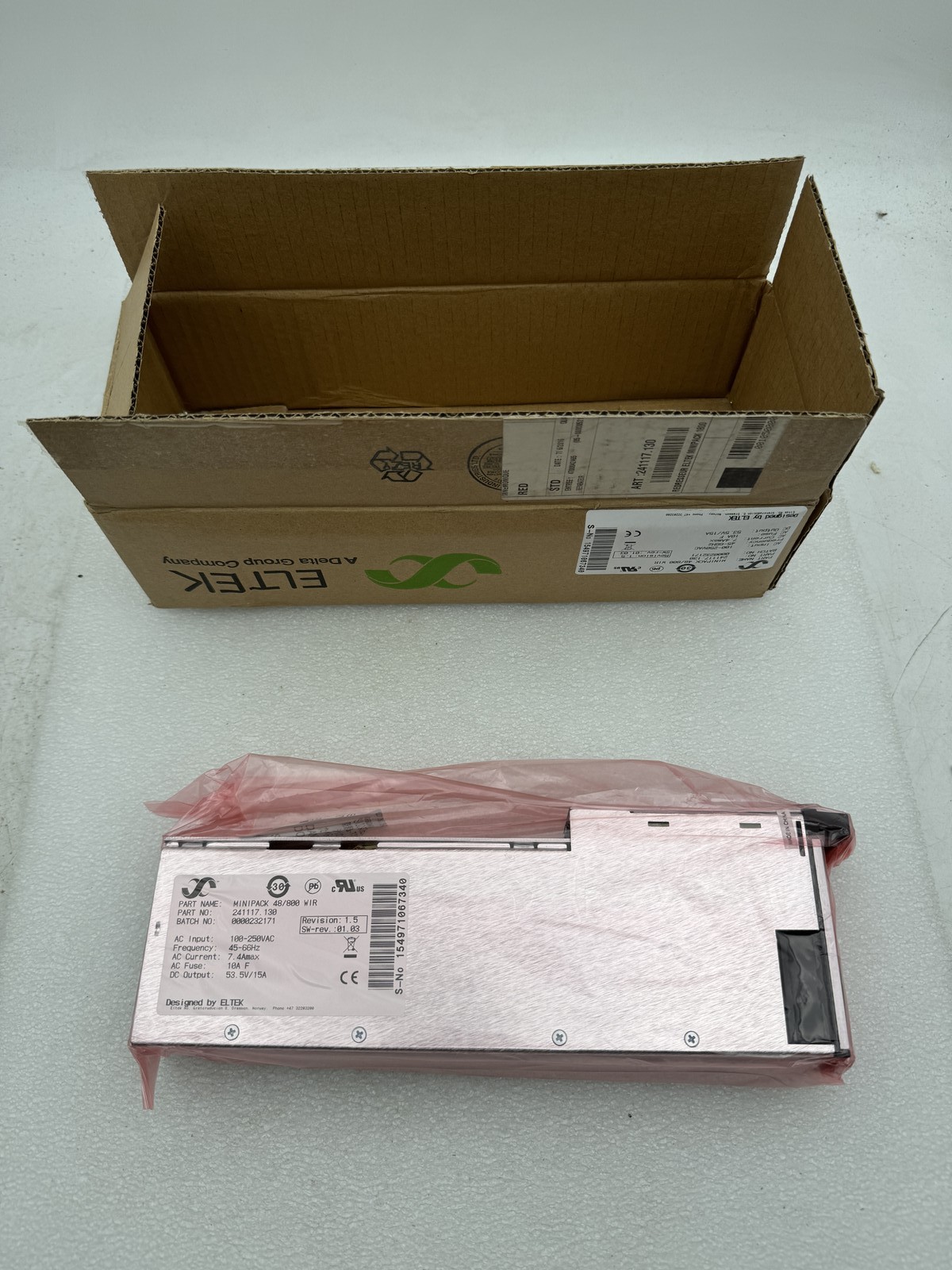 ELTEK 241117130 Minipack 48-800 WIR