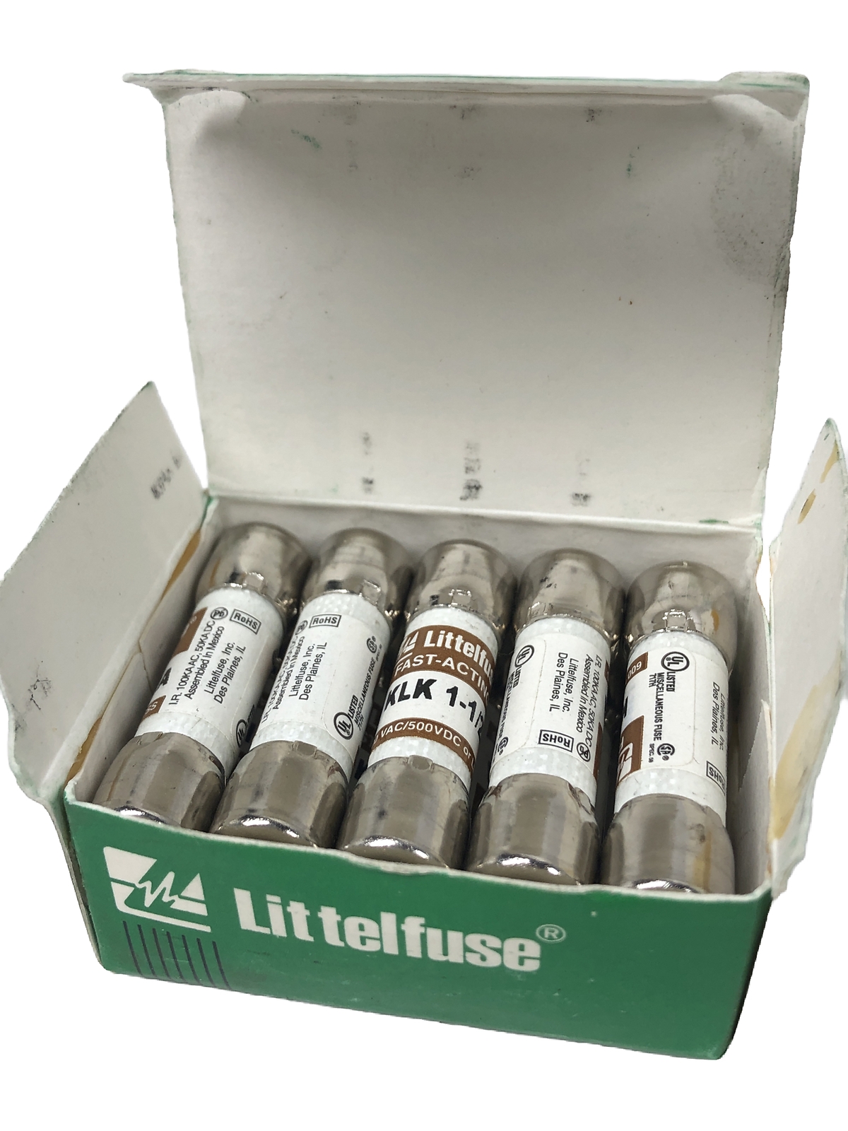 Littelfuse L3B01F KLK 1-1/2 Fuse, 600V – Box of 10