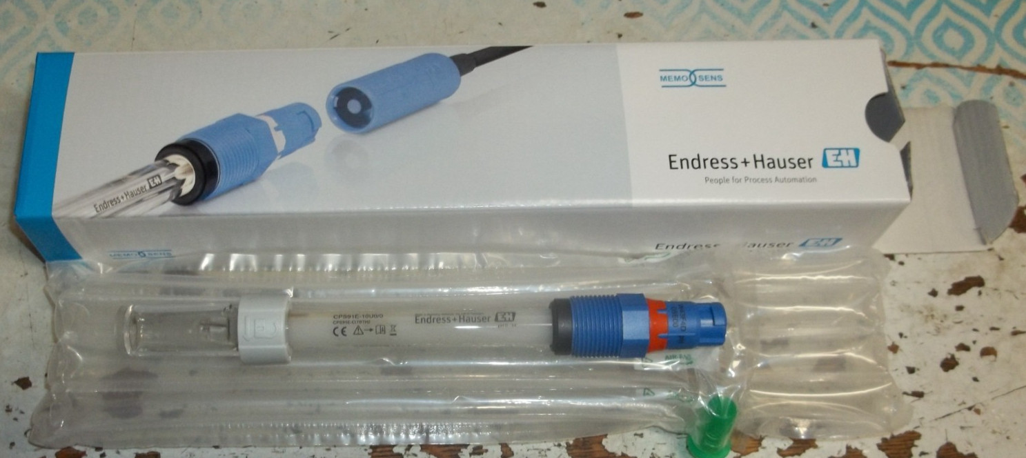 ENDRESS HAUSER CPS91E-10U0/0 CPS91E-CI7BTH2 MEMOSENS PH PROBE ELECTRODE (867)