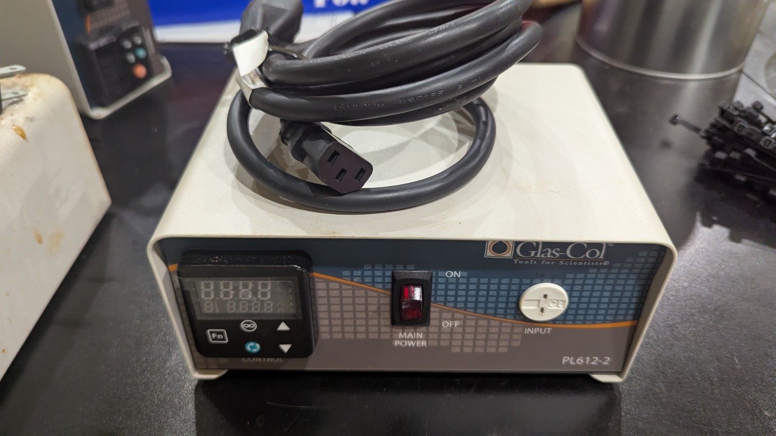 Glas-Col Digital Heating Mantle Controller 104A PL612-2 USED