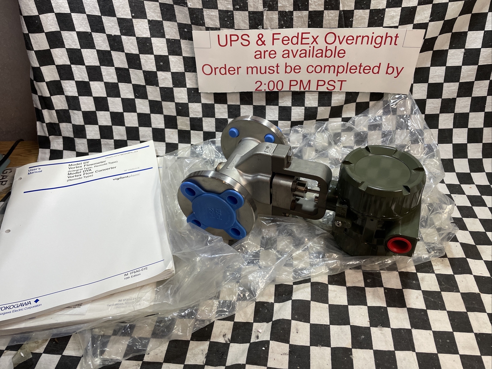 YOKOGAWA Vortex Flow Meter 1″ ANSI, DY025-DBMBA1-2N, DY025DBMBA12N, SHIPSAMEDAY