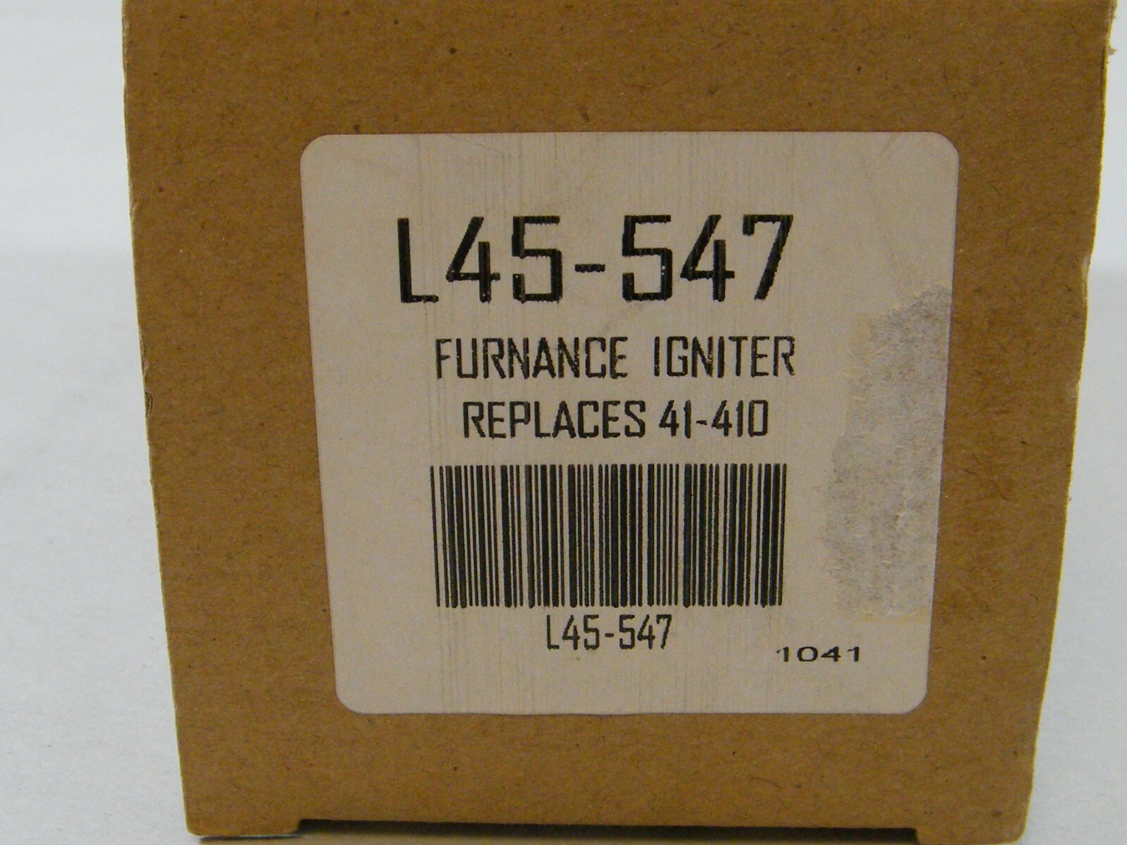 L45-547 FURNACE IGNITER REPLACES 41-410 NEW
