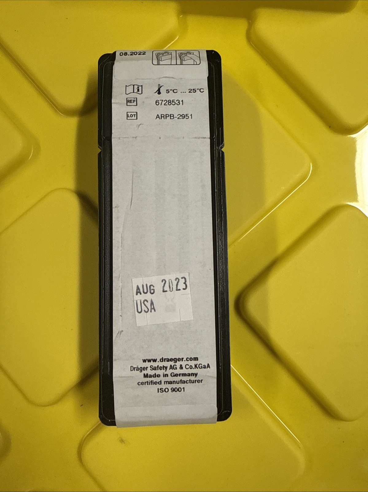 DRAGER 6728521 (PKG OF 10) 2023 5/a-P 200 mg/m3 Areotest Tubes