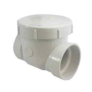 Canplas 223282W PVC DWV Backwater Valve 2 inches Hub