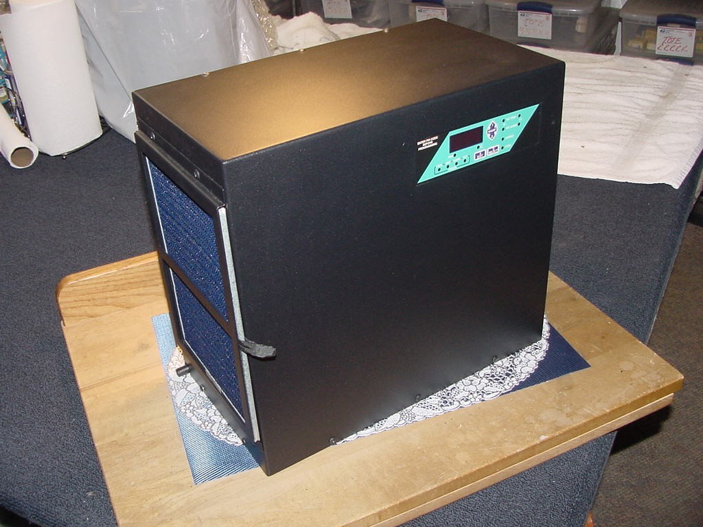 Ice Cube IQ1000V, Vertical-Mount Enclosure Air Conditioner, 1000 BTU/h, 120V AC