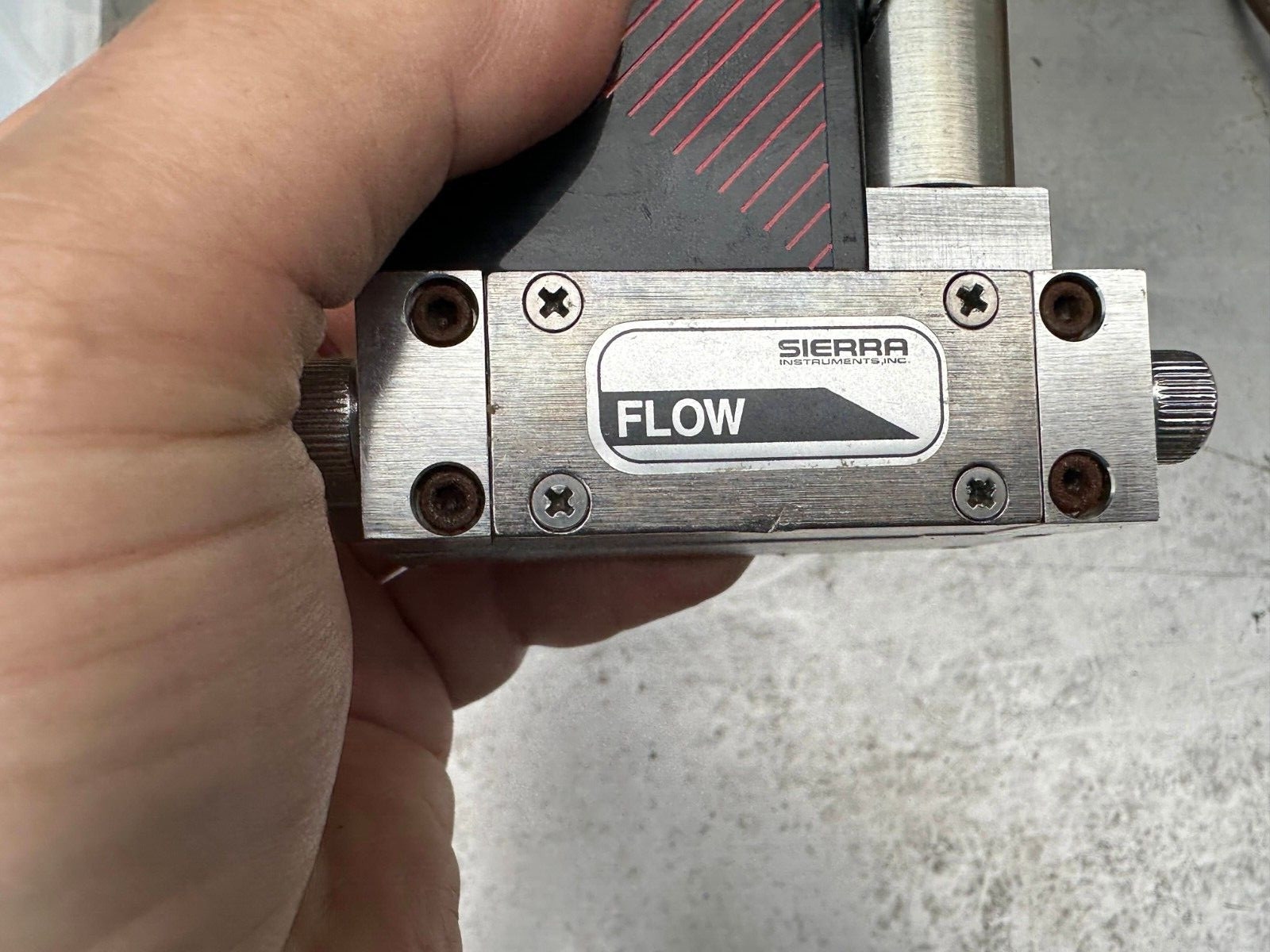 Sierra Auto Trak Mass Flow Meter 0-5VDC P/N 860C-L-2-0V1-SV1-V1-S1