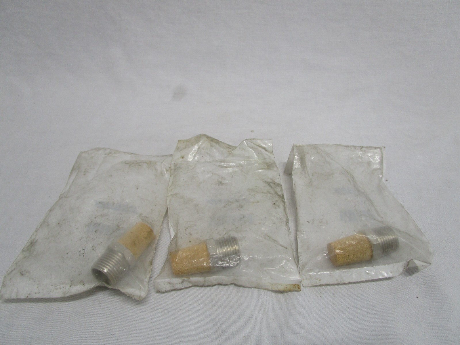 3 NEW SPEEDAIRE 1A328 MUFFLER EXHAUST SEALED BAG LOT
