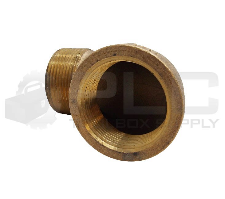 NEW 1-1/2″ 90 DEG STREET ELBOW BRASS