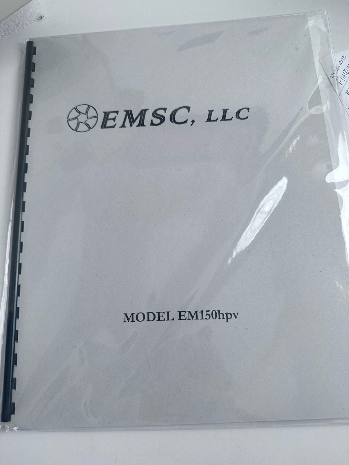 EMSC EM150hpv 150W Xenon Arc Lamp PSU w/ Dented Case See Pic- Working See Desc