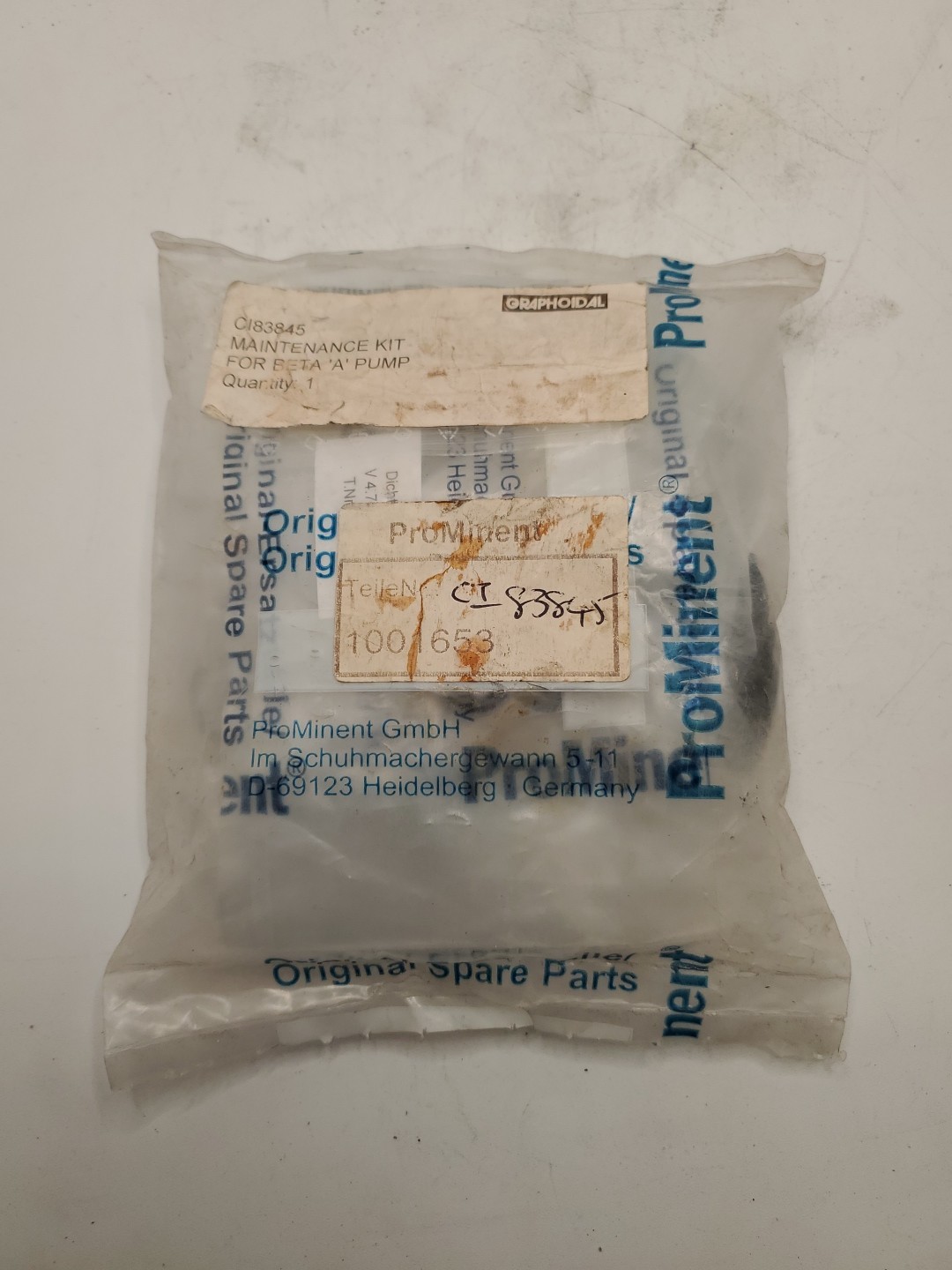 ProMinent CI83845 Maintenance Kit