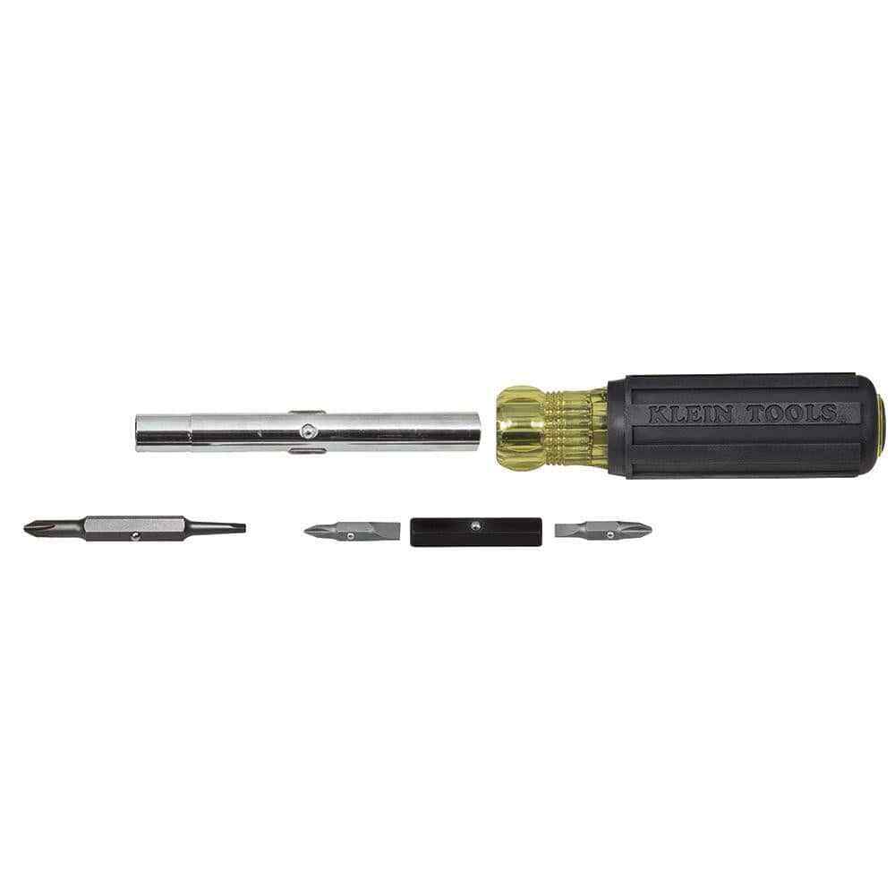 Klein Tools 32557 Multi-Bit Screwdriver, Assorted Bits