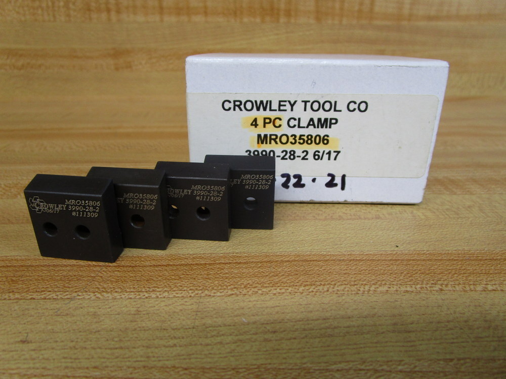 Crowley Tool 3990-28-2 Clamp MRO35806 (Pack of 4)