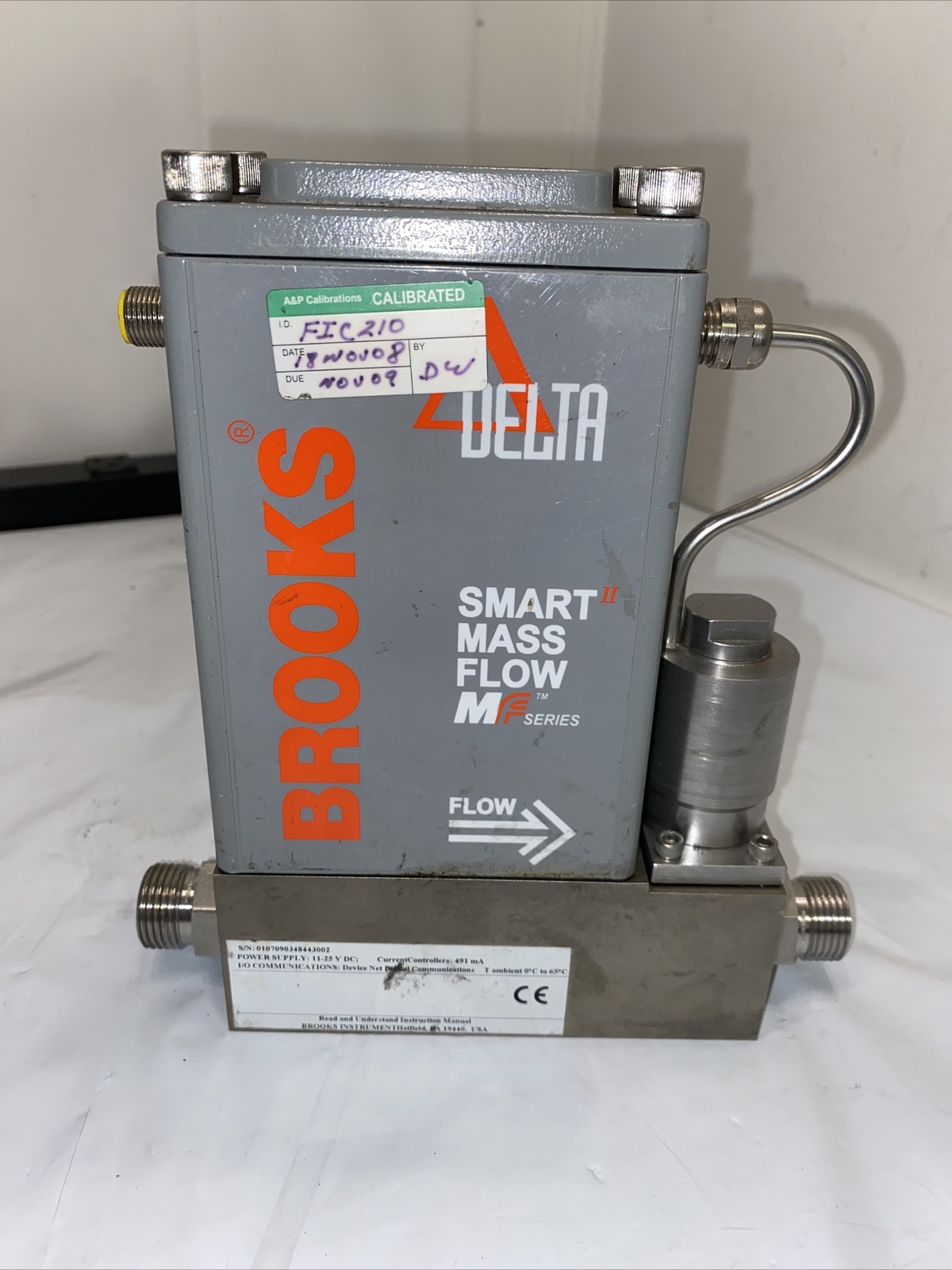 BROOKS DELTA Smart Mass Flow MF SERIES SLAMF50D1MBC1A2A1 Same As Pictures