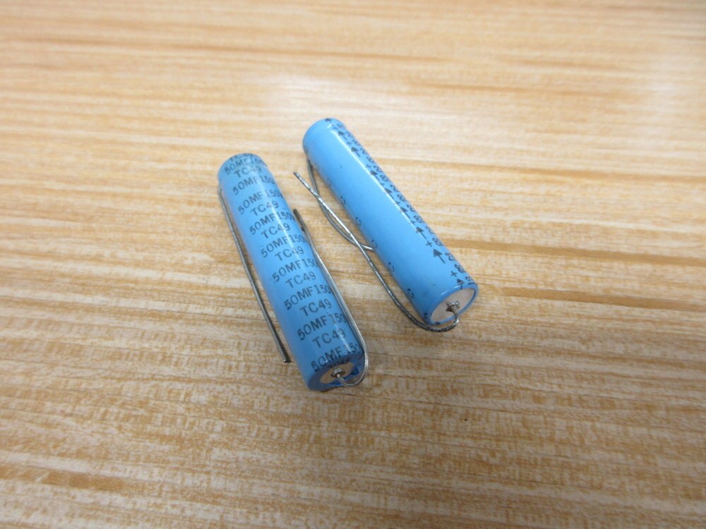 Mallory TC49 Cornell Dubilier Capacitor 50MF 150VDC (Pack of 2)