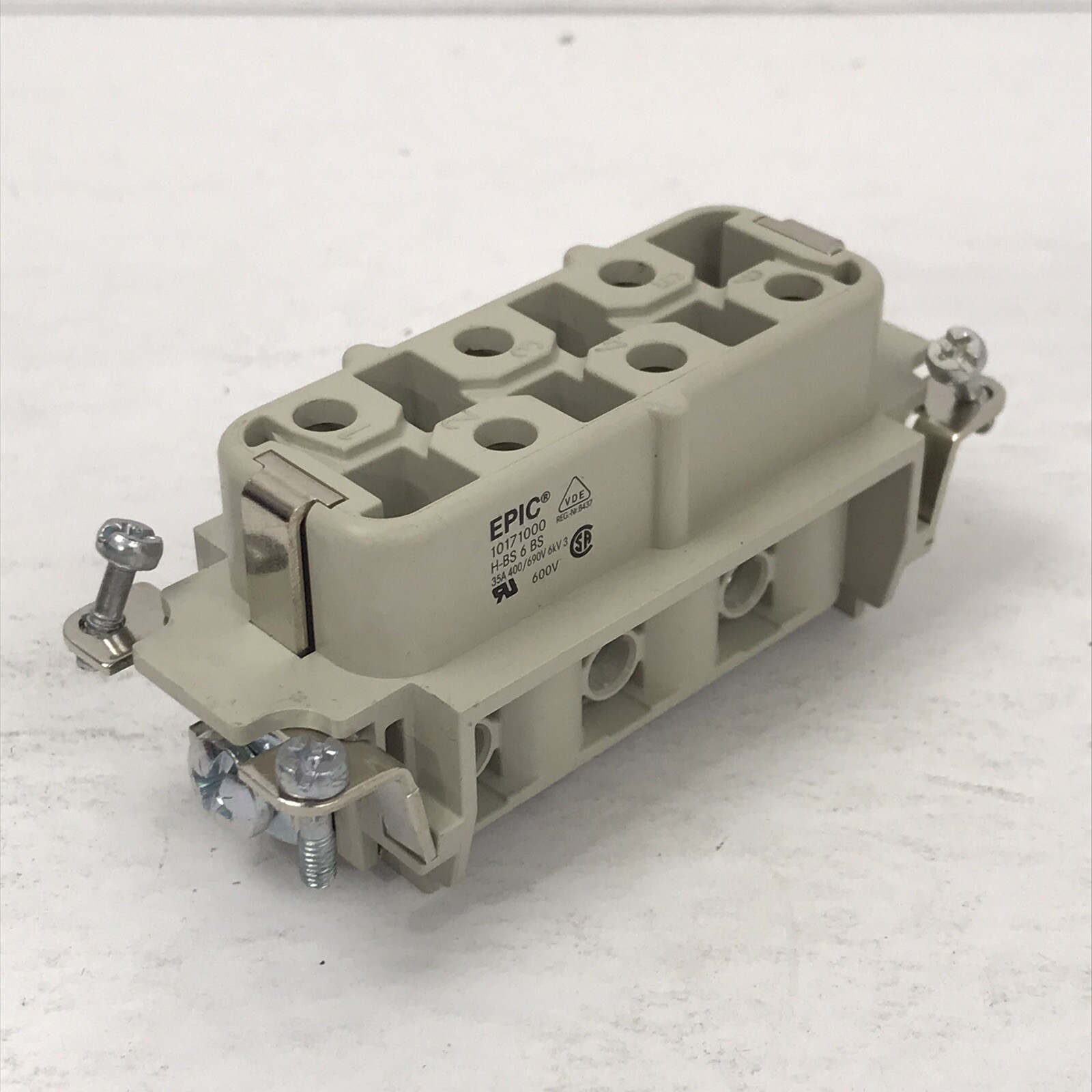 LAPP EPIC H-BS 6 BS 10171000 Power Connector Female Insert ~New Surplus~