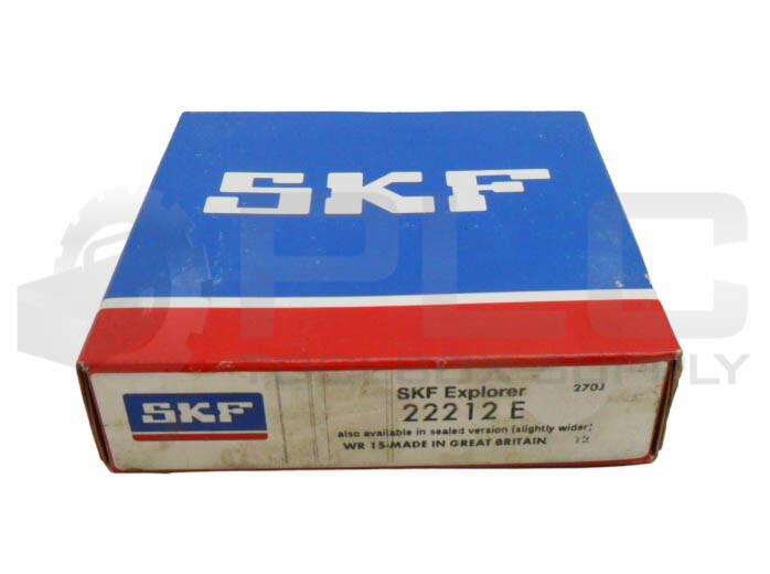 SEALED NEW SKF 22212 E ROLLER BEARING 2-3/8″ BORE 22212E *READ*