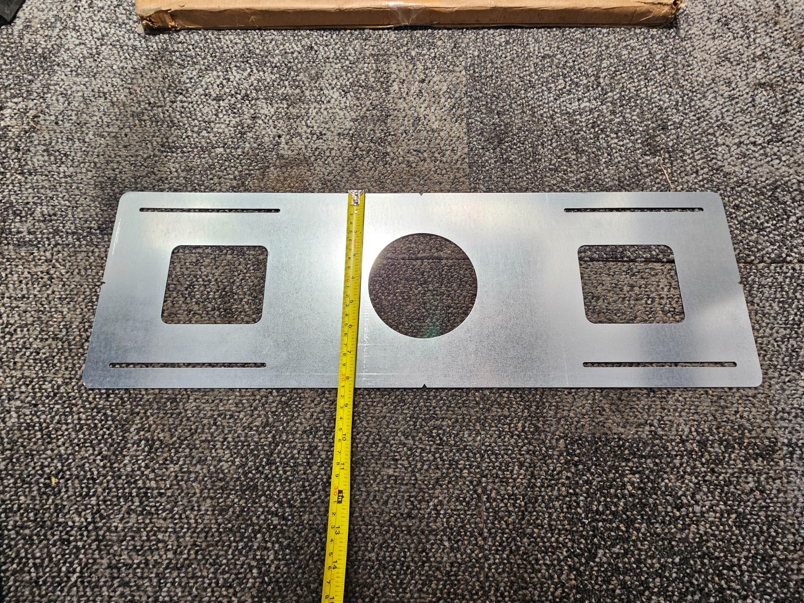 (QTY 25) Tamco 0454-6506 4 in. Non-Painted Rough-In Plates for LY4 & CLY4