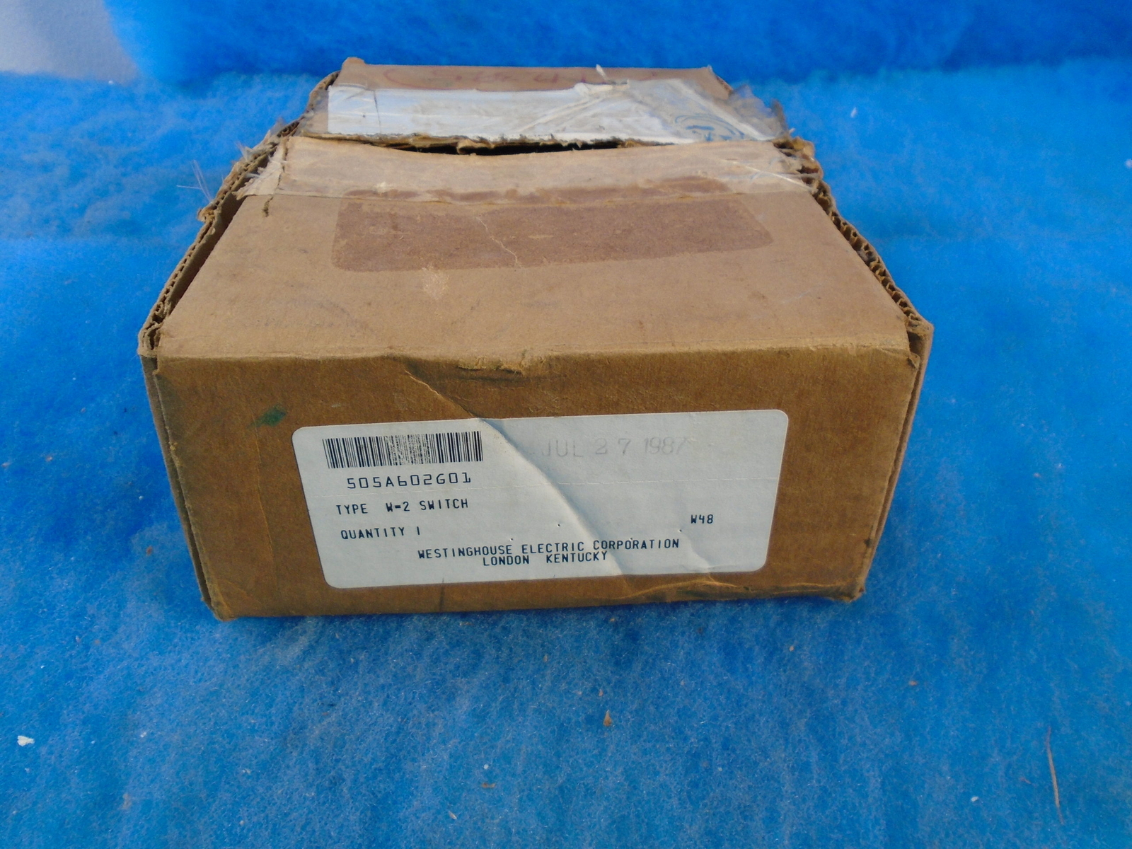 WESTINGHOUSE TYPE W-2 SWITCH 505A659G01 1YR WARRANTY