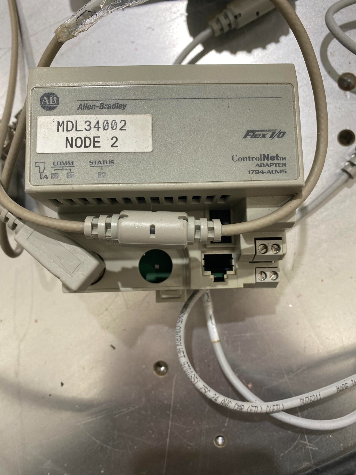 Allen Bradley Flex i/o Control Net Adapter 1794-ACN15
