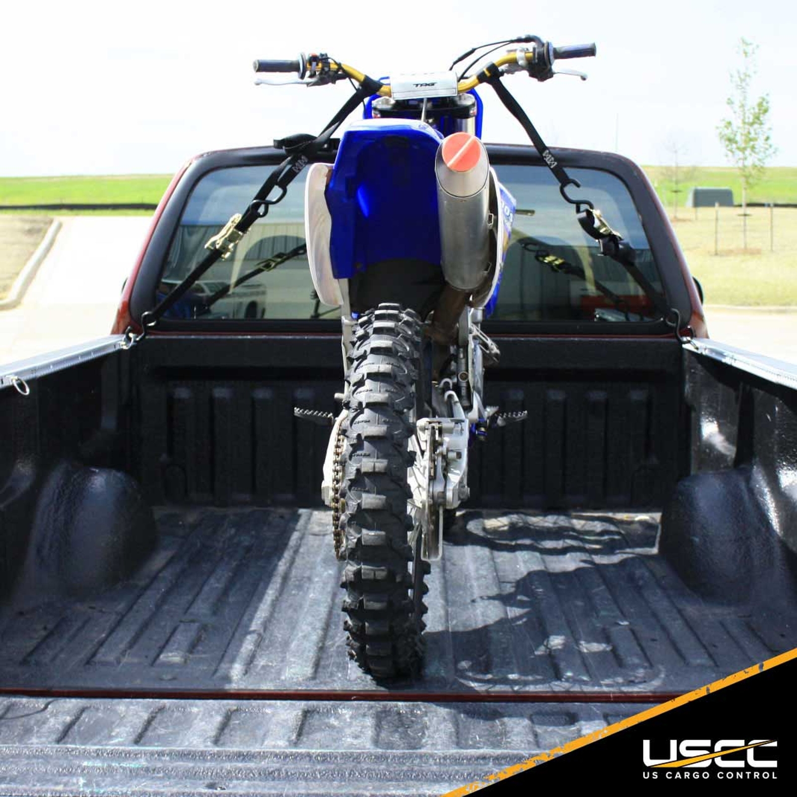 USCC 12″ Black L Track – Secure Motorcycles, ATVs, Utility Tractors and More