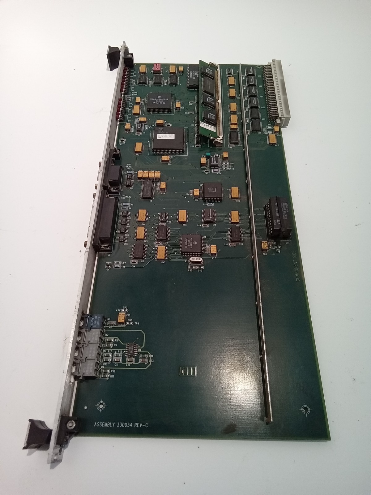 VAN DORN PCB 330-034 REV C OPERATOR INTERFACE